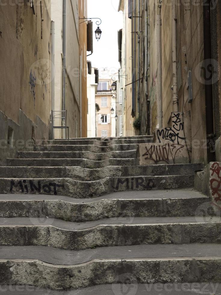 marseille at the mediterranean sea photo