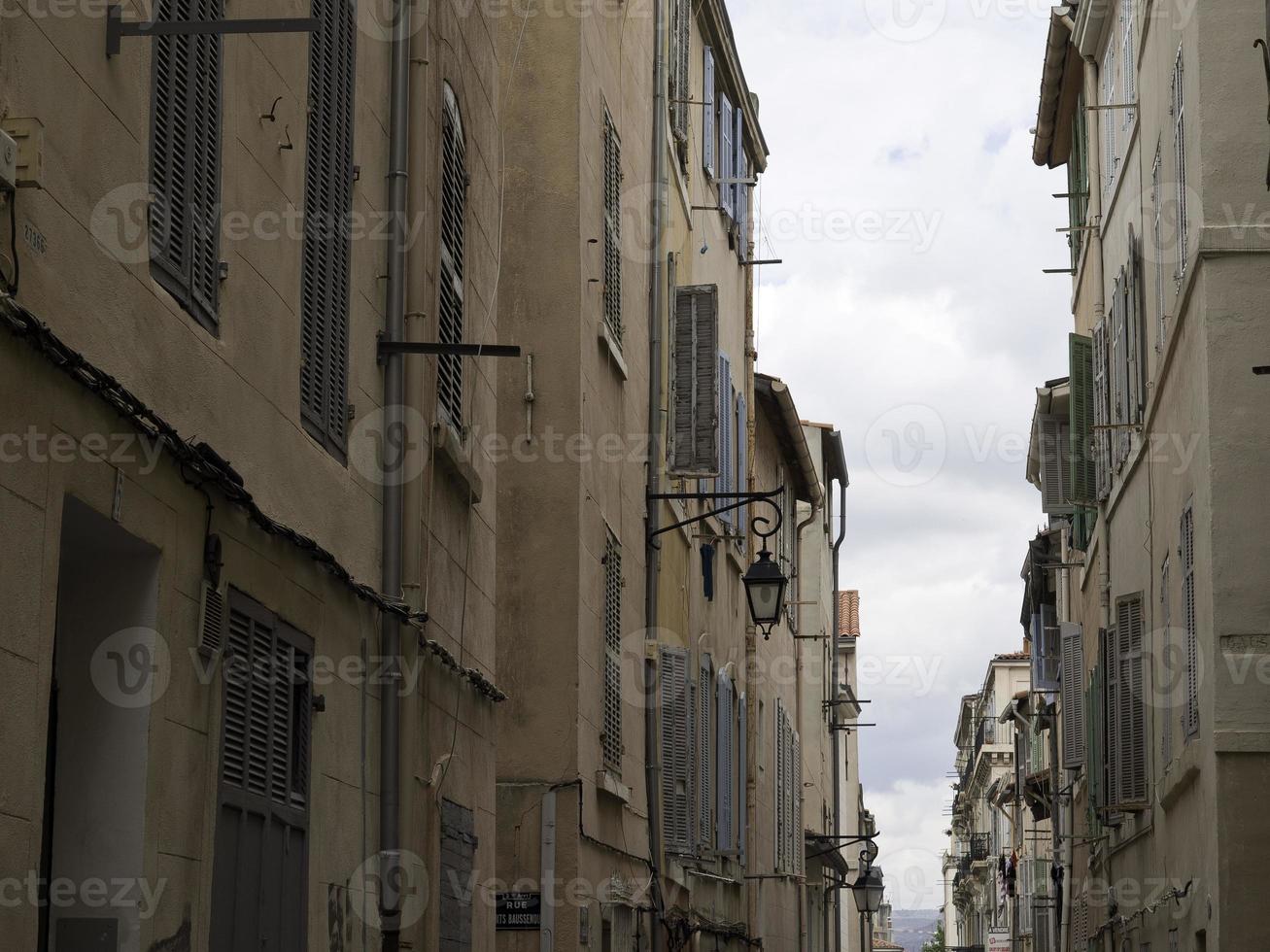 marseille at the mediterranean sea photo