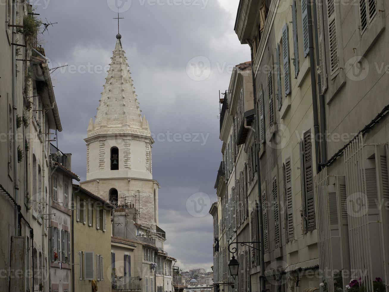 marseille at the mediterranean sea photo