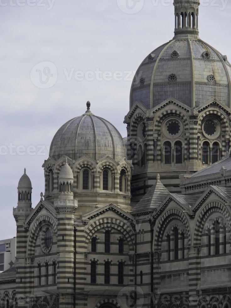 marseille at the mediterranean sea photo