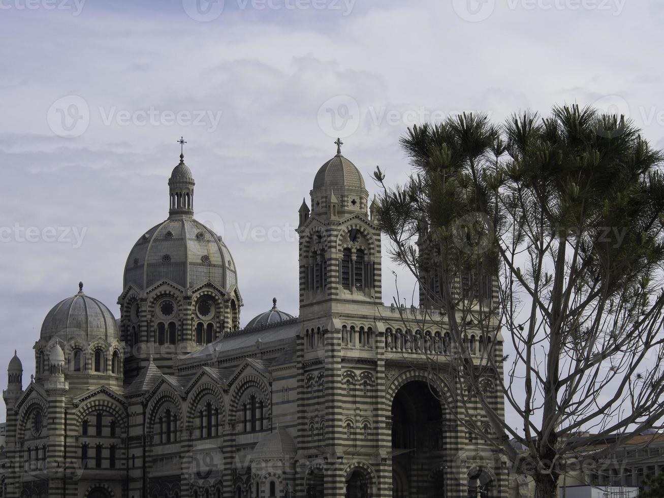 marseille at the mediterranean sea photo