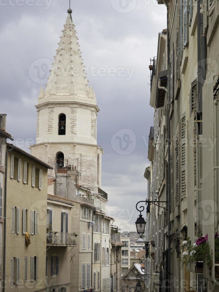 marseille at the mediterranean sea photo