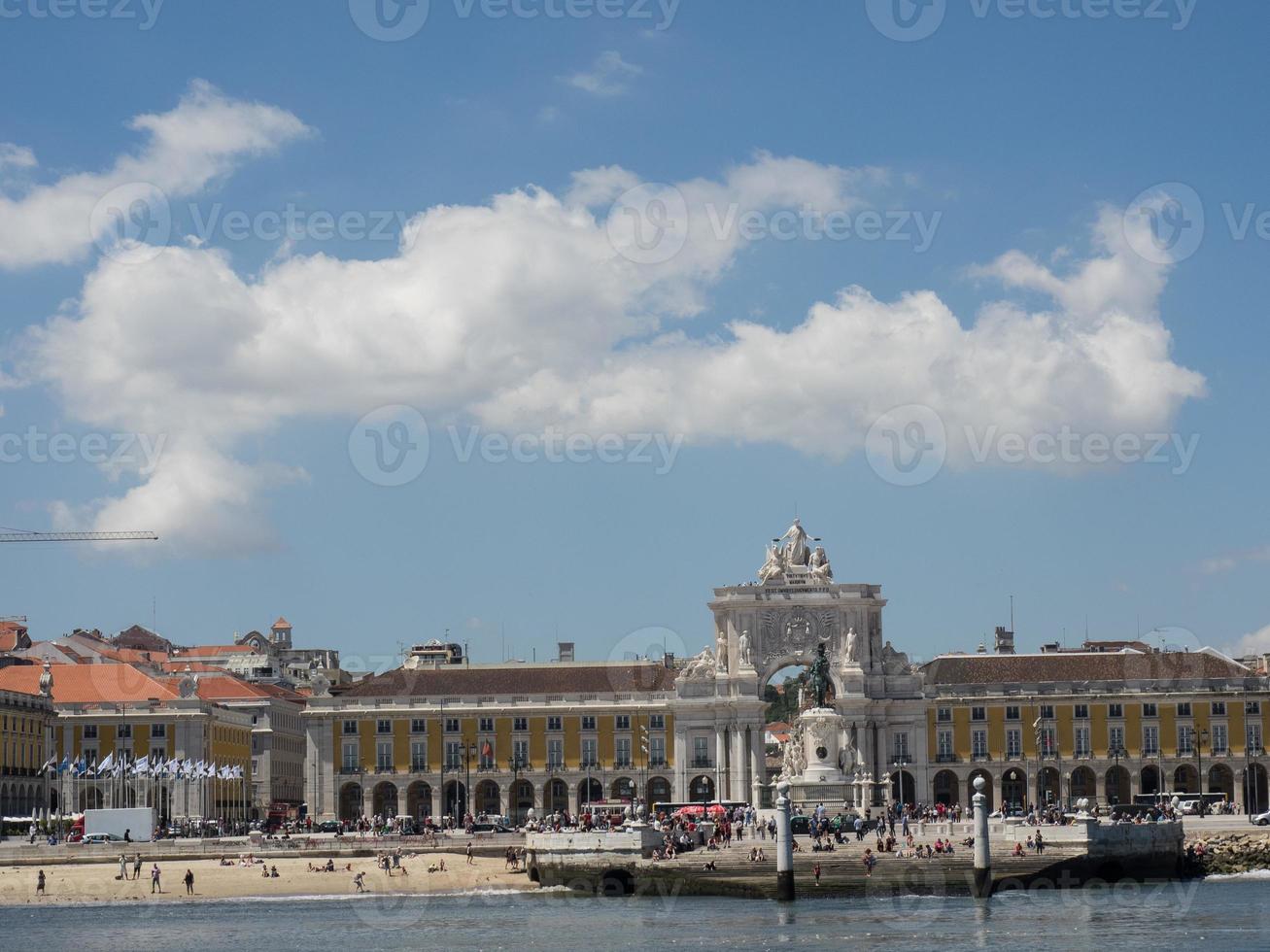 Lisbon city in portugal photo