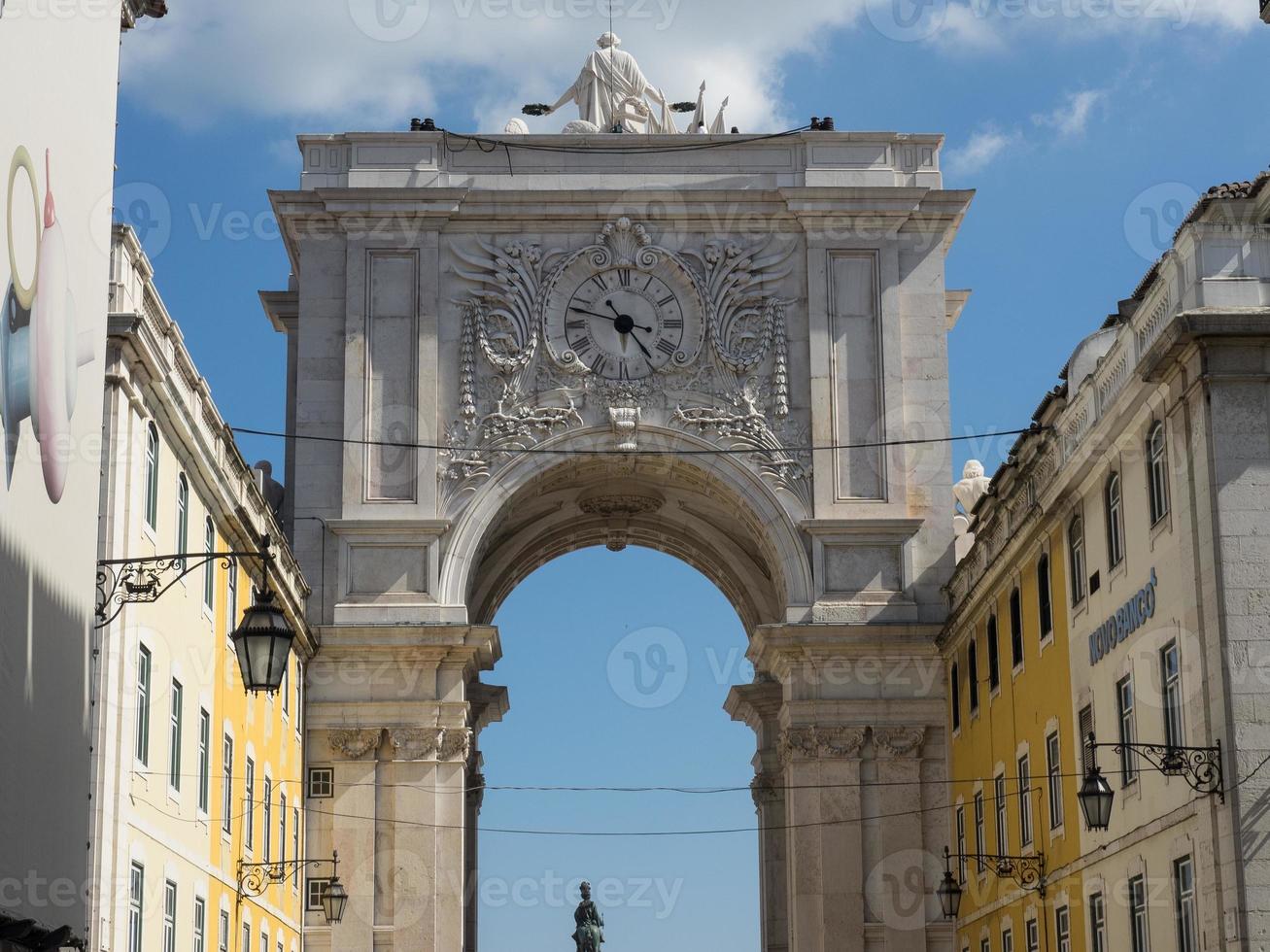 Lisbon city in portugal photo