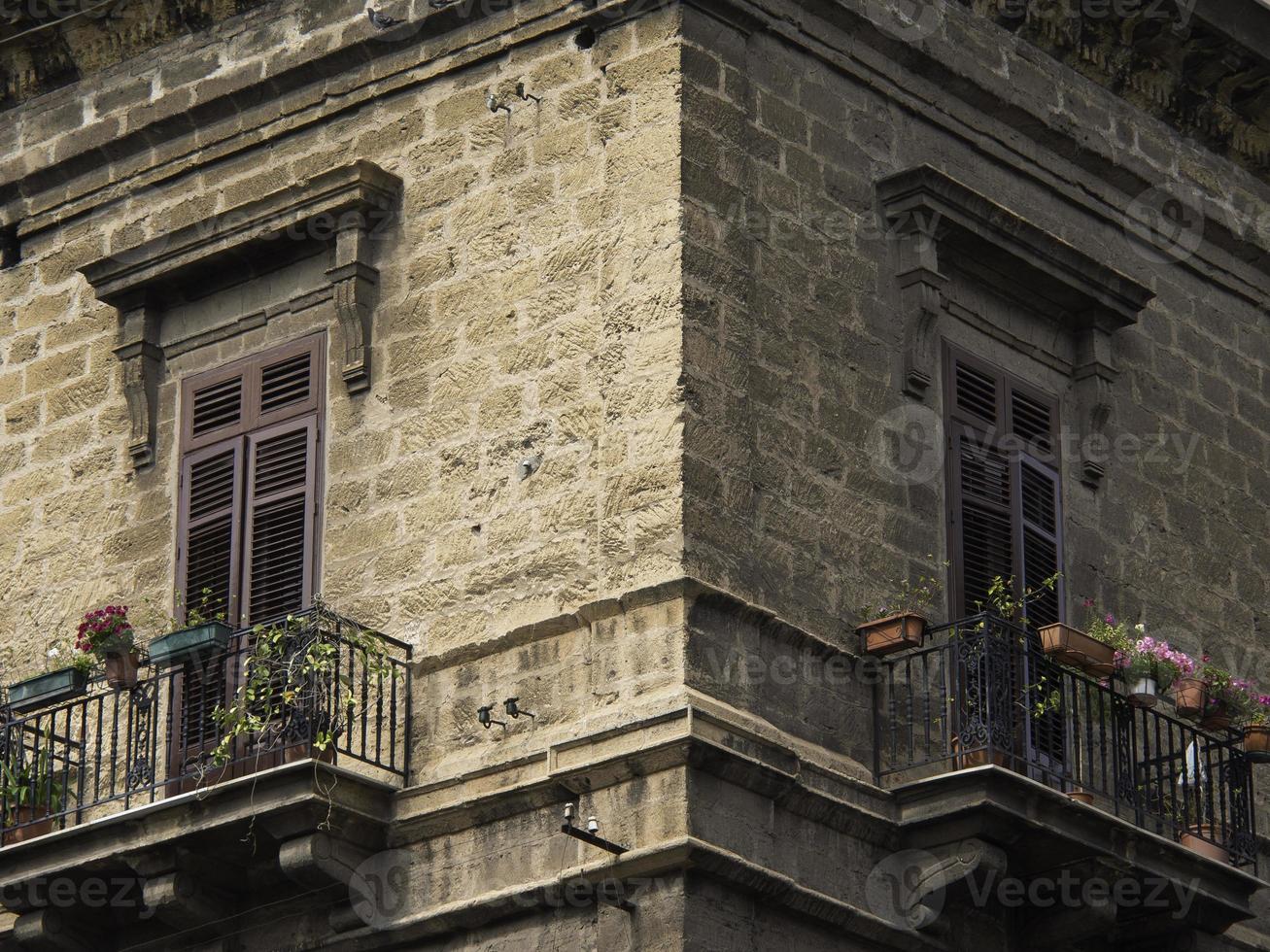 Palermo on sicilia island photo