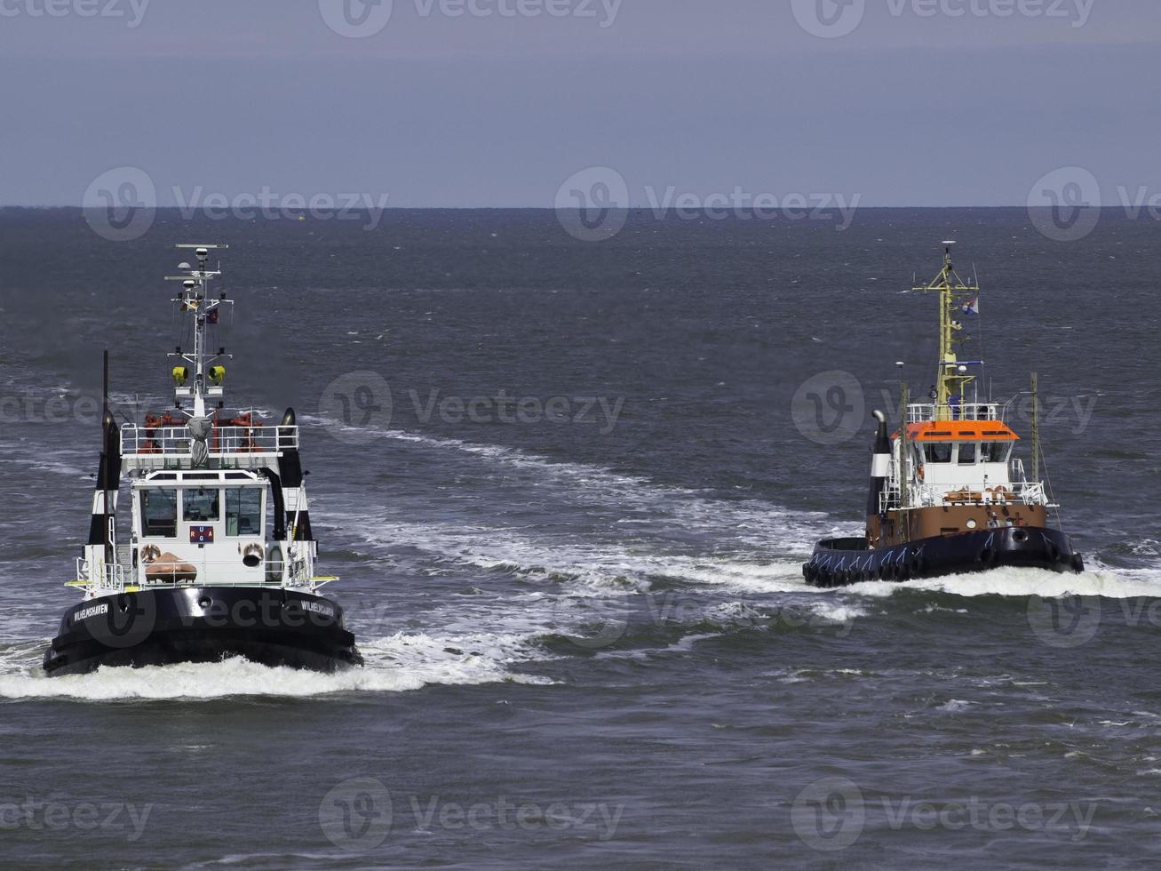 Wilhelmshaven at the north sea photo