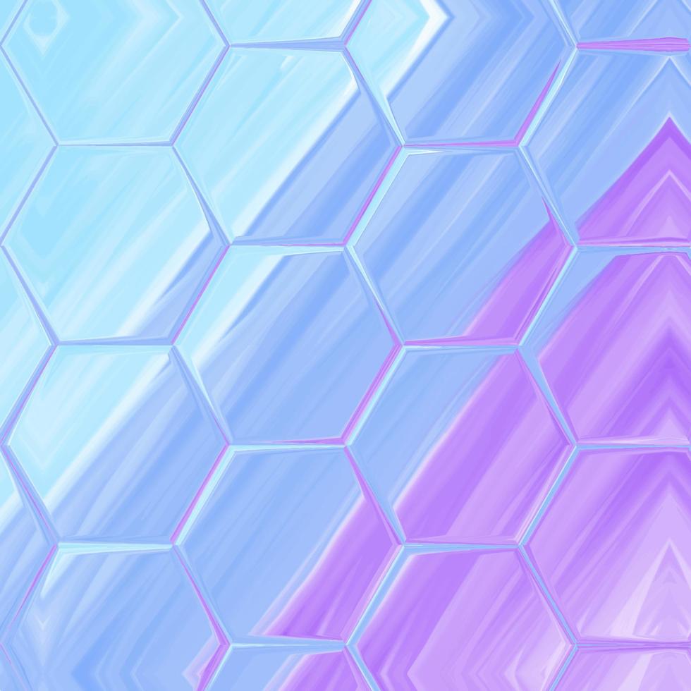 Abstract hexagon background. Colorful geometric background. vector