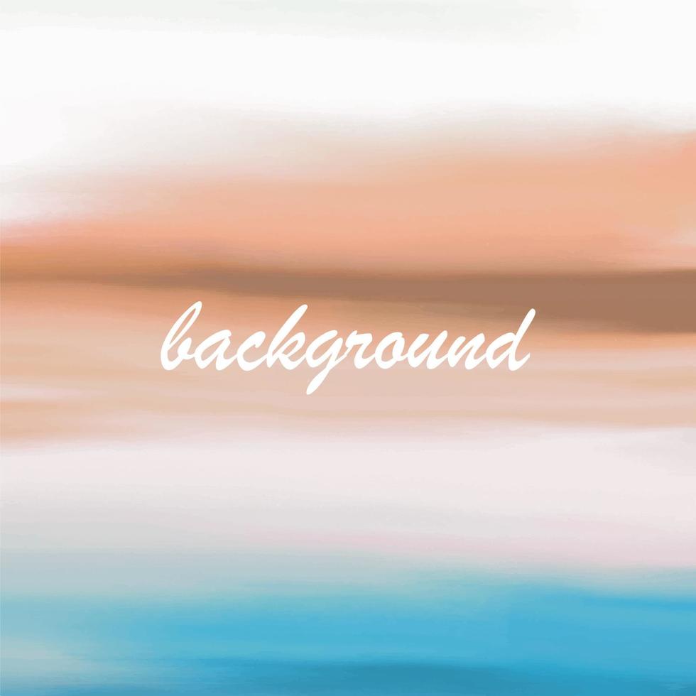 Landscape in soft colors for the background. Vector illustration.