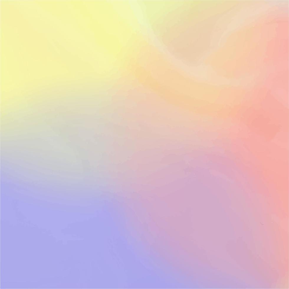 fondo abstracto de colores pastel suaves para el sitio web. gradiente de luz para tarjetas de felicitación. ilustración vectorial vector