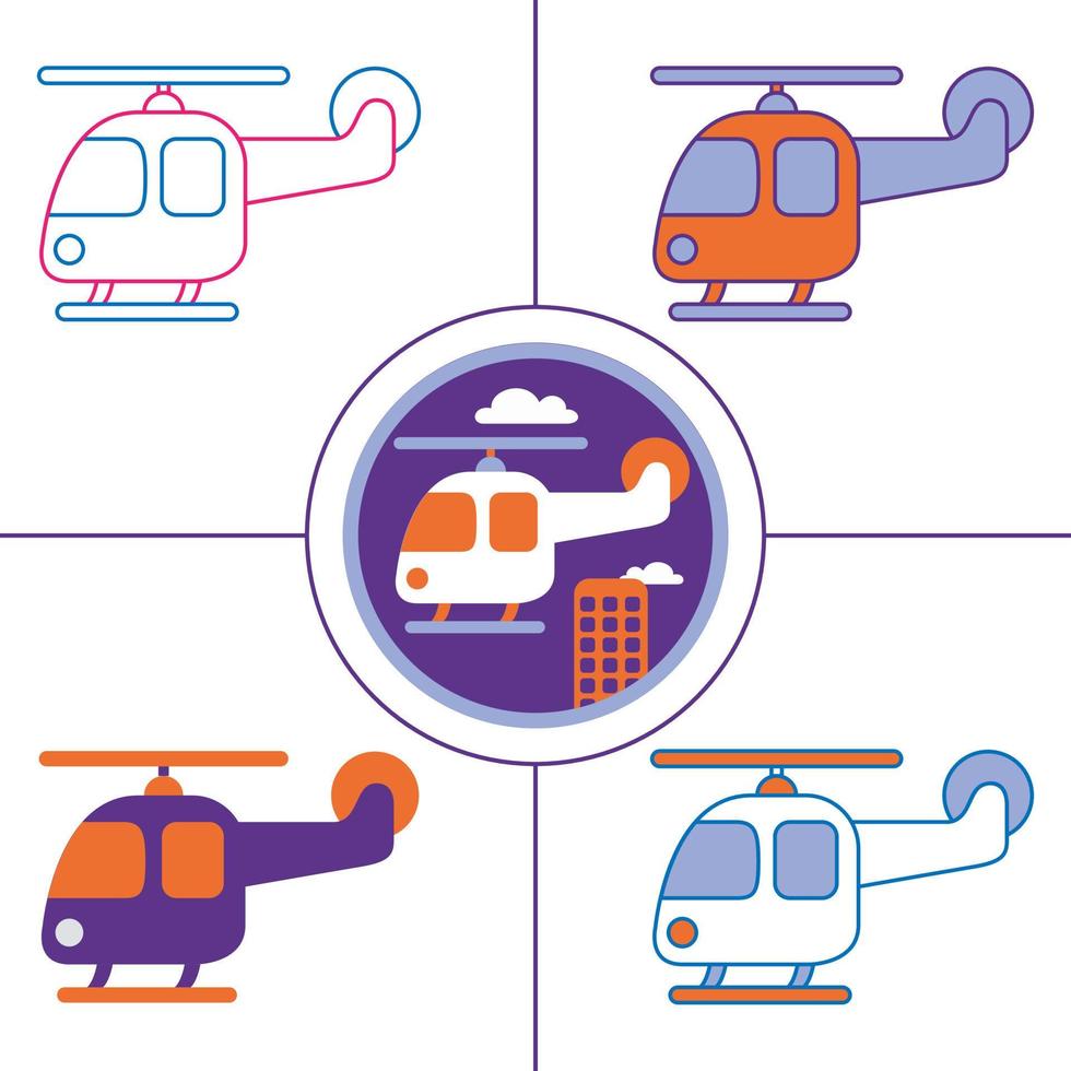 elemento de transporte ilustración de arte vectorial vector