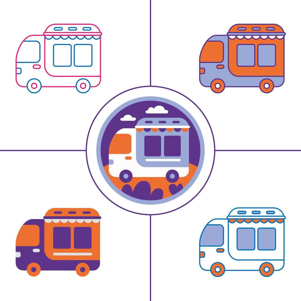 Transportation Element Vector Art Illustration