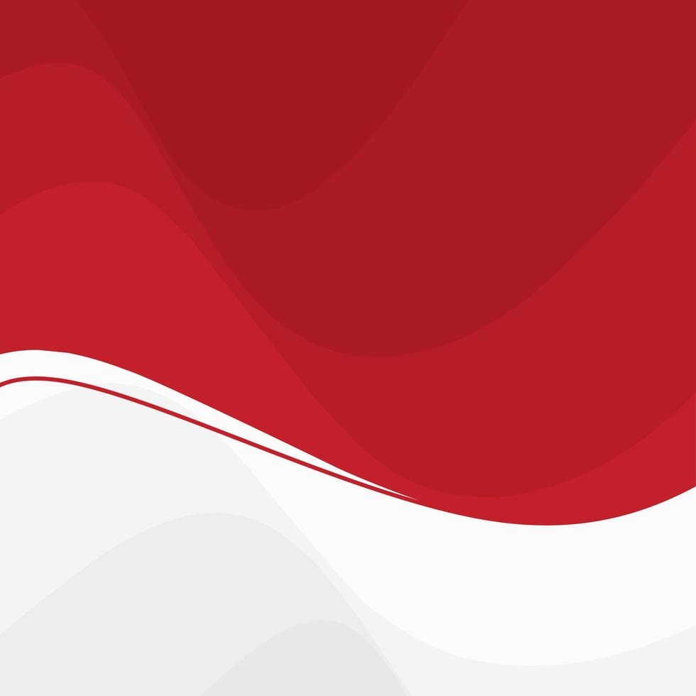 red and white background with wavy texture vector