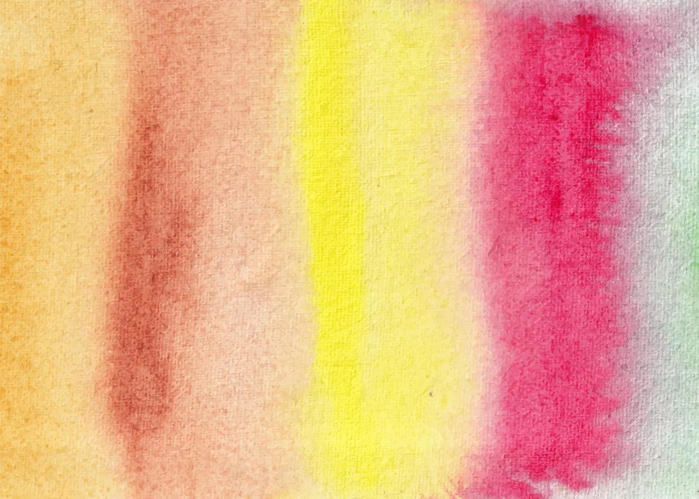 Abstract colorful watercolor for background, It is hand-drawn. vector