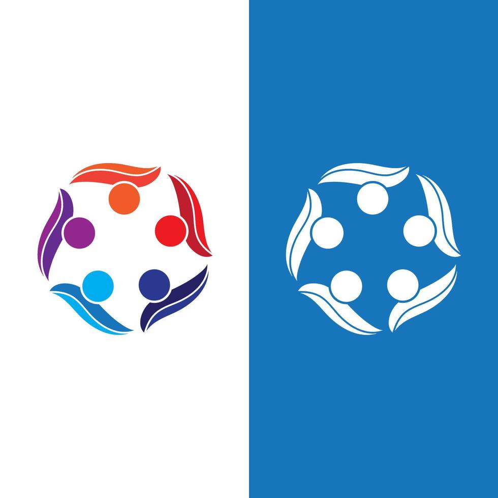 Community, network and social icon vector