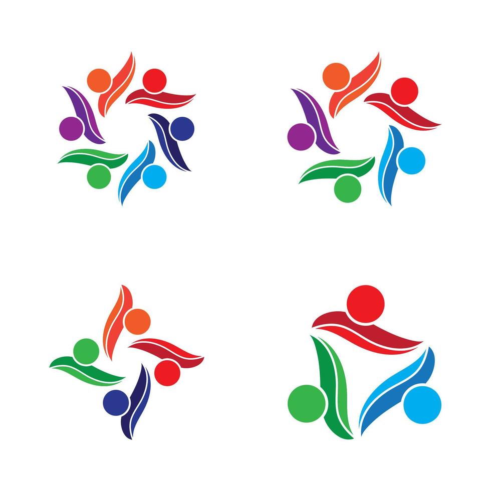 Community, network and social icon vector