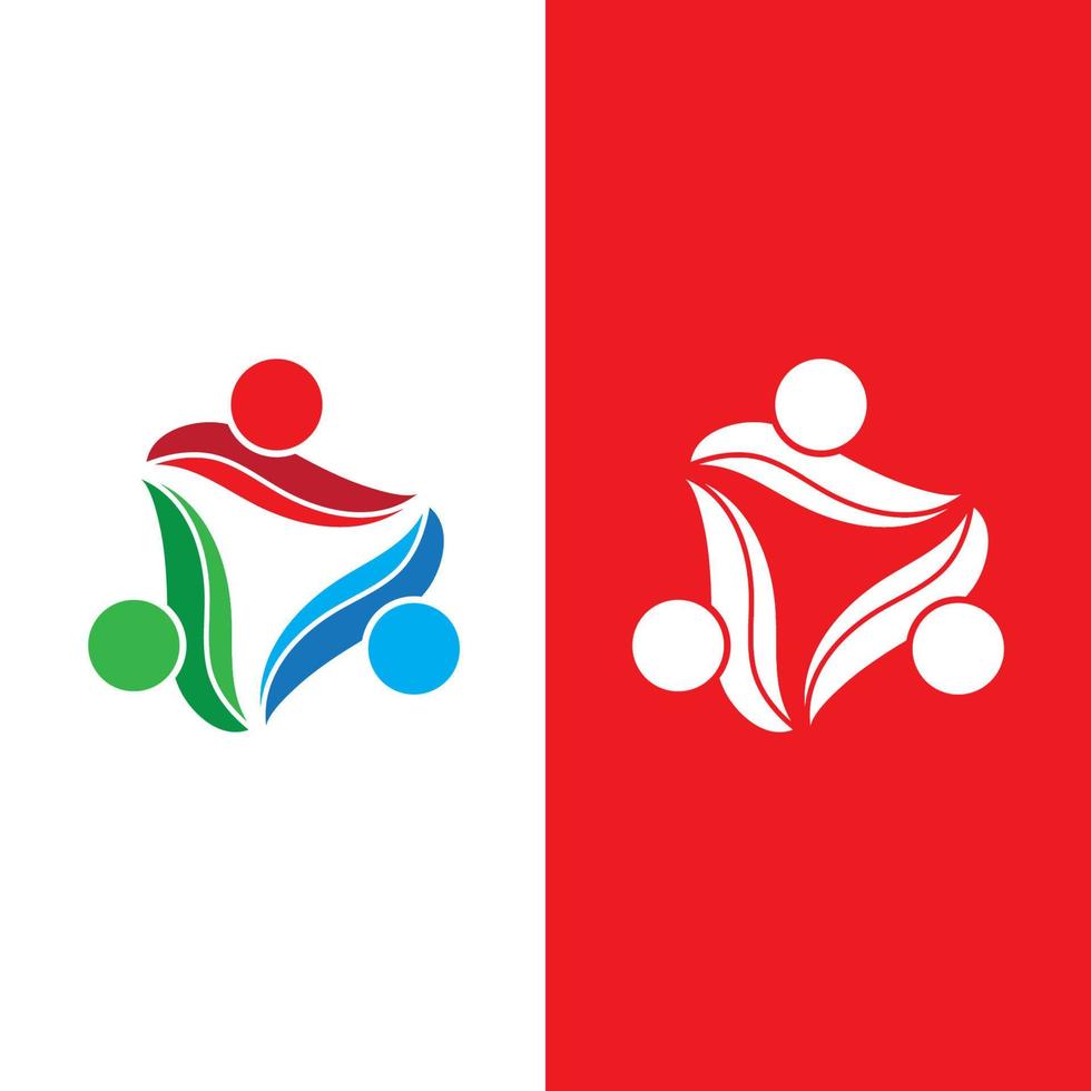 Community, network and social icon vector