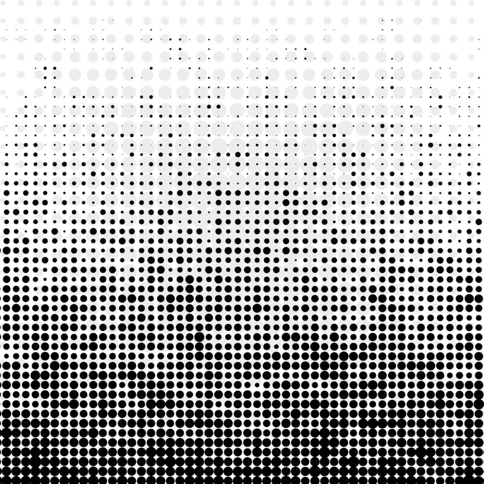 Abstract futuristic halftone pattern. Black and white abstract background. Halftone effect. vector