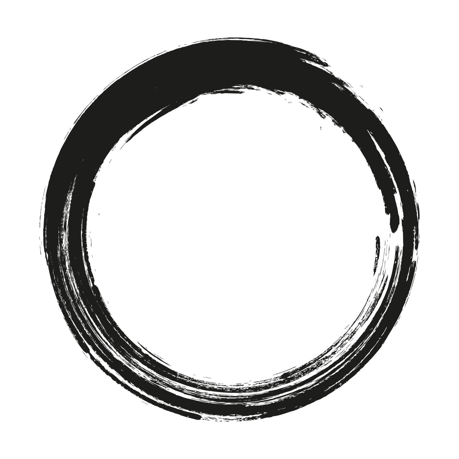Grunge black circle frame texture - abstract texture. Black abstract