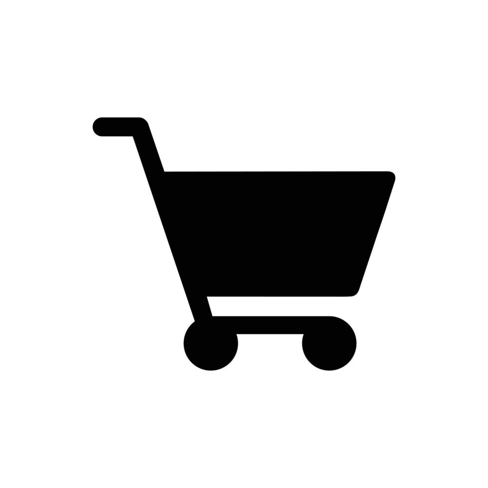 carrito de compras. conjunto de icono de carrito de compras sobre fondo blanco. icono del carrito de compras. diseño de vector de carrito de compras. signo de icono de carrito de compras. icono de carrito de compras aislado. símbolo del carrito de compras.