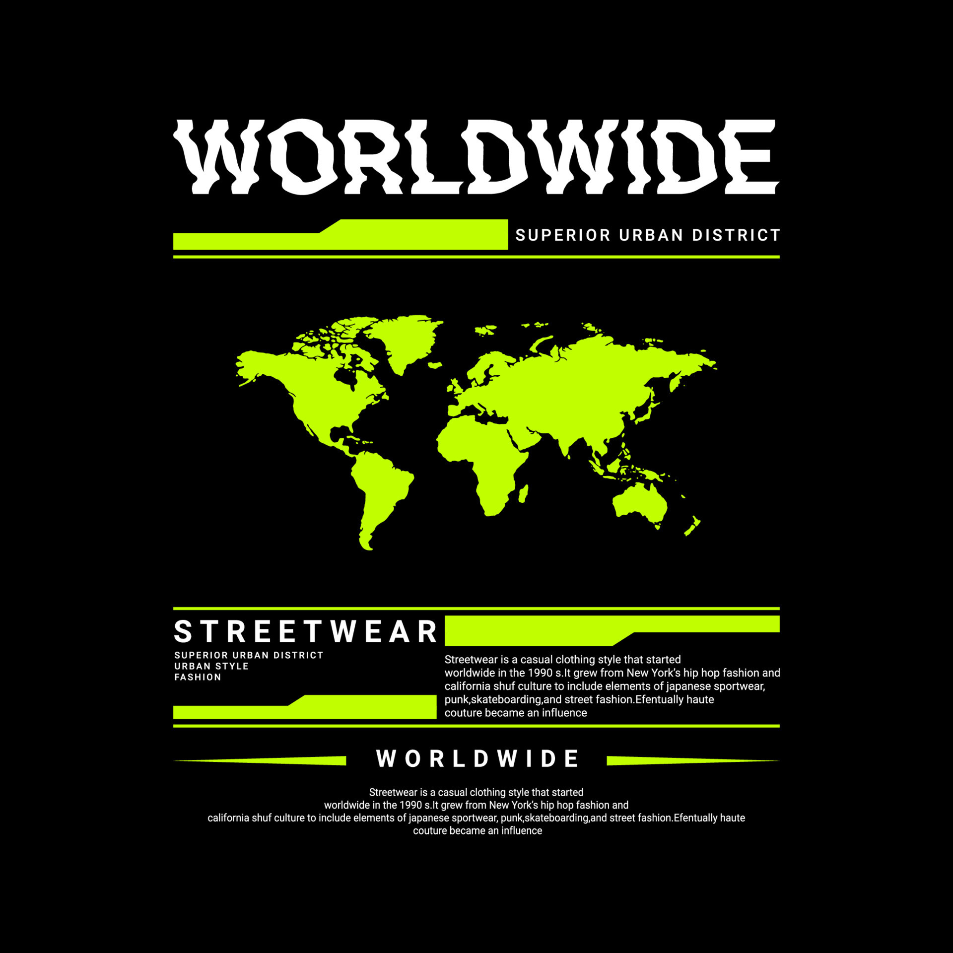 Worldwide writing design, suitable for screen printing t-shirts ...