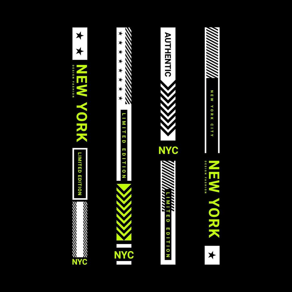 simple city slogan strip design, perfect for designing screen printing, t-shirts, hoodies, jackets and more vector