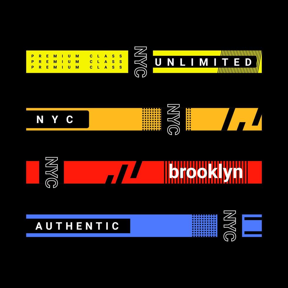 simple city slogan strip design, perfect for designing screen printing, t-shirts, hoodies, jackets and more vector