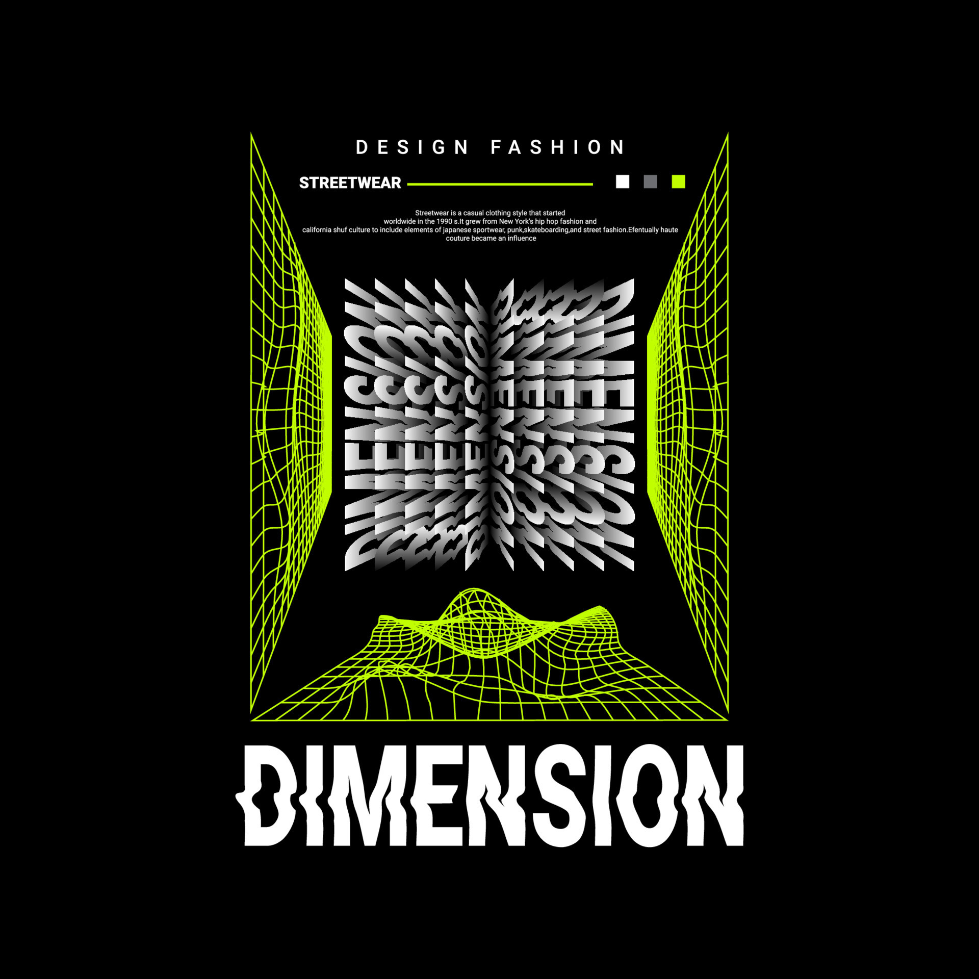 Dimension writing design, suitable for screen printing t-shirts ...