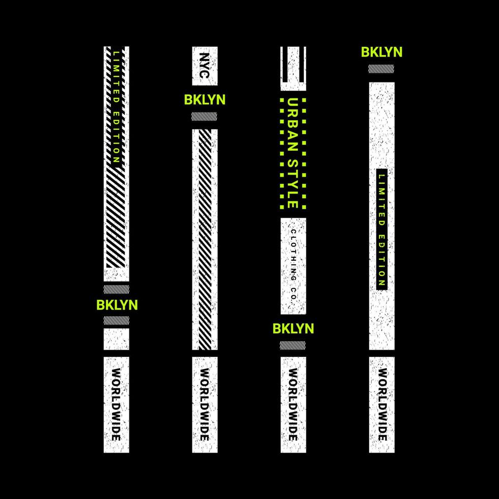 simple city slogan strip design, perfect for designing screen printing, t-shirts, hoodies, jackets and more vector