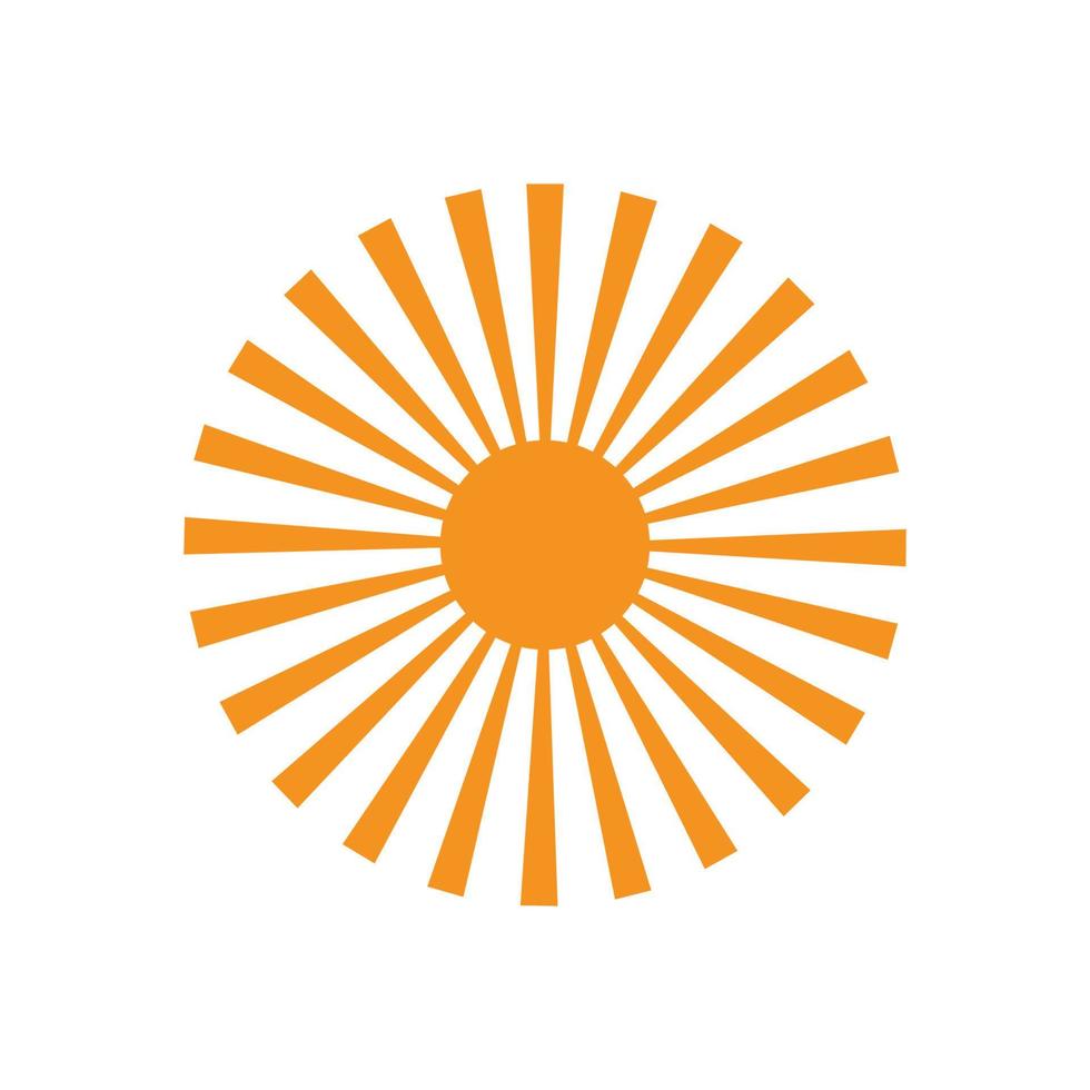 Sun Vector illustration Icon Logo Template design