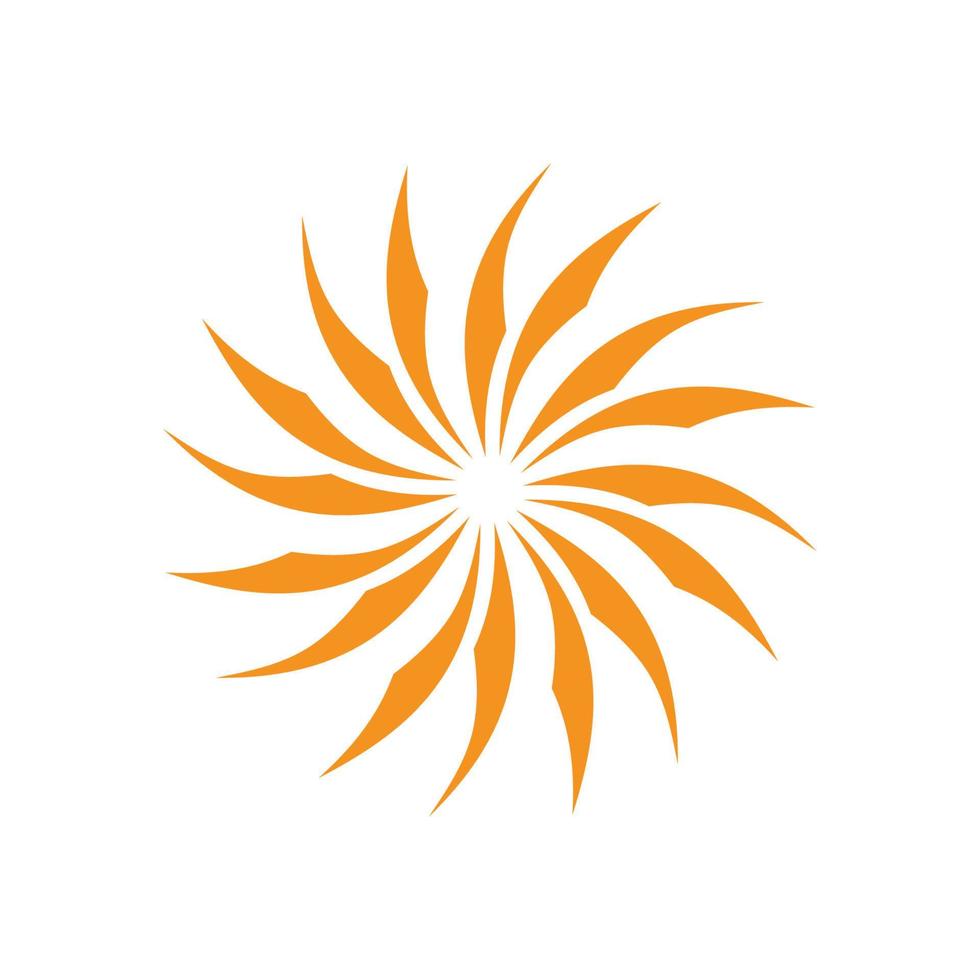 Sun Vector illustration Icon Logo Template design