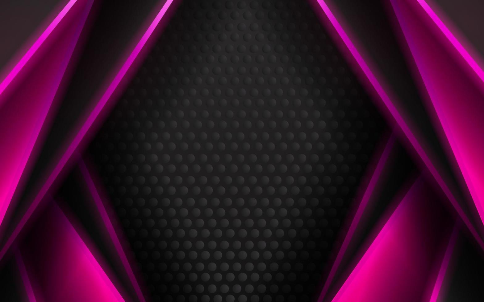 fondo de neón de color rosa de tecnología moderna abstracta vector