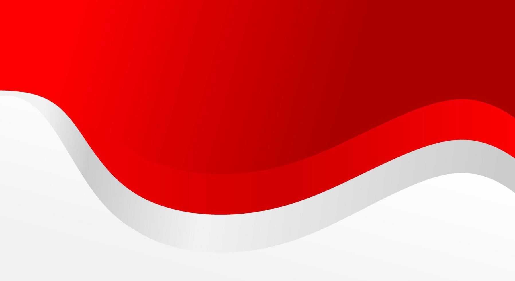 shapes background Indonesia independence day vector