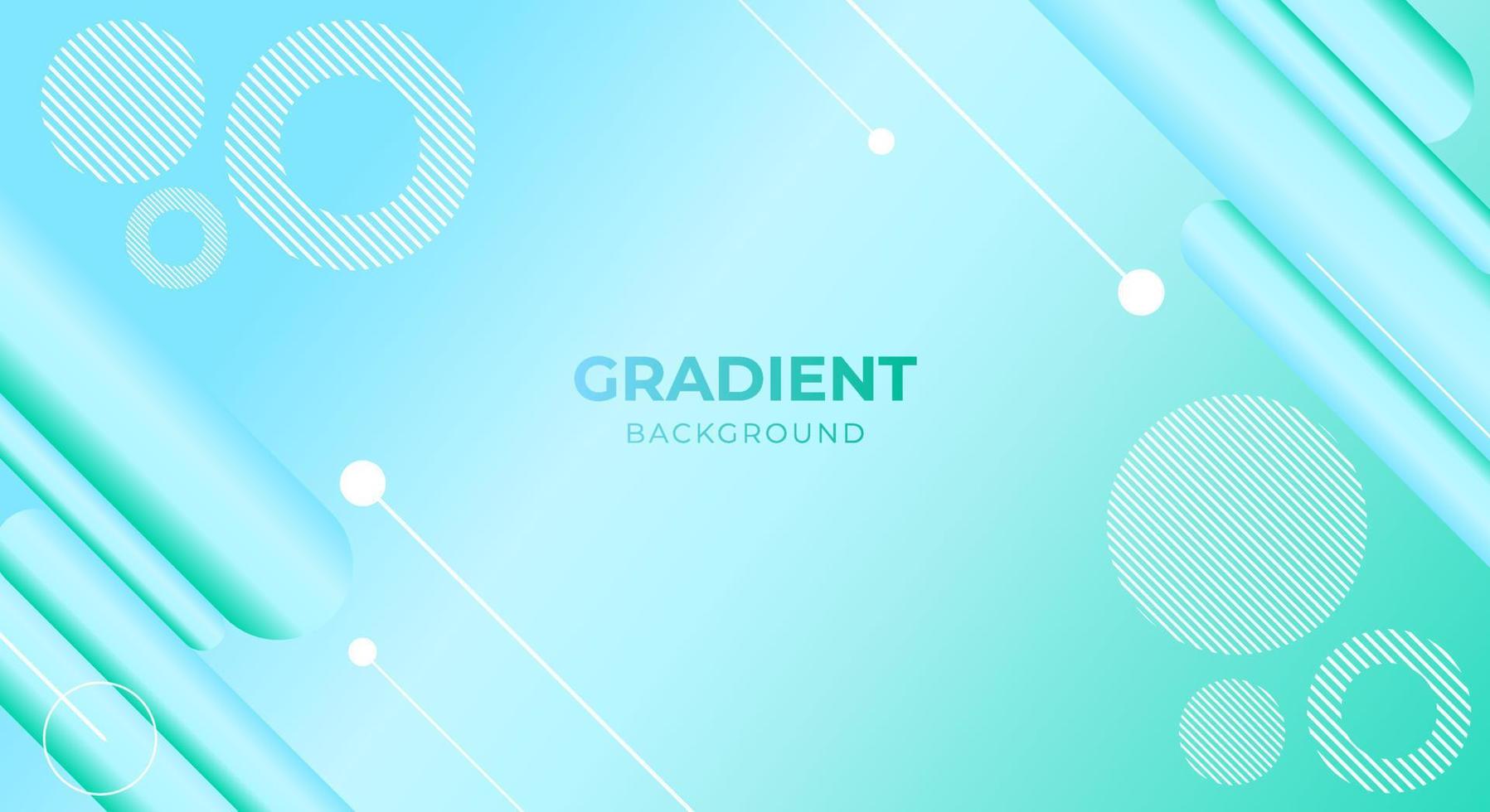 gradient abstract geometric modern background vector