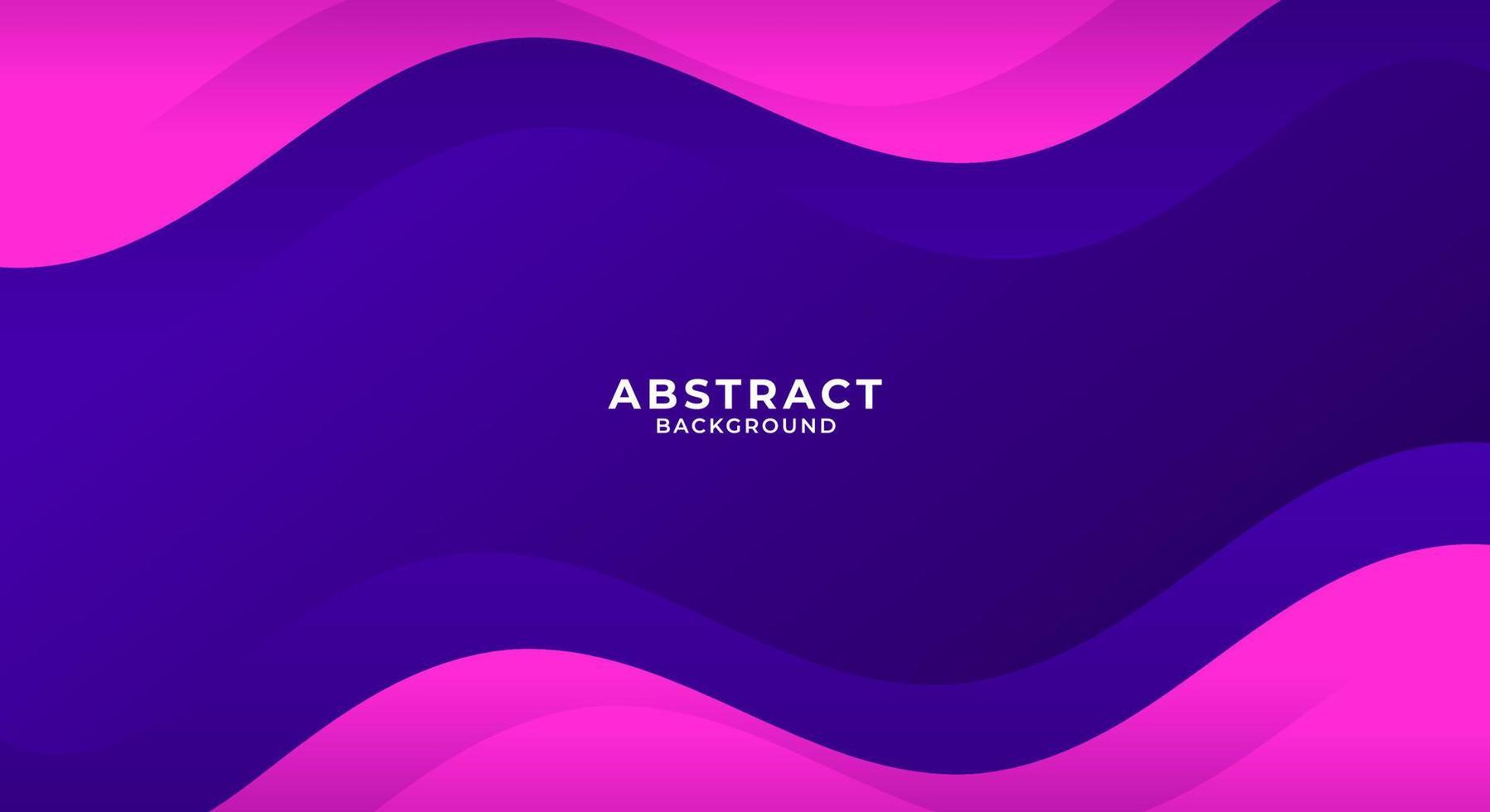 purple gradient wave modern background vector