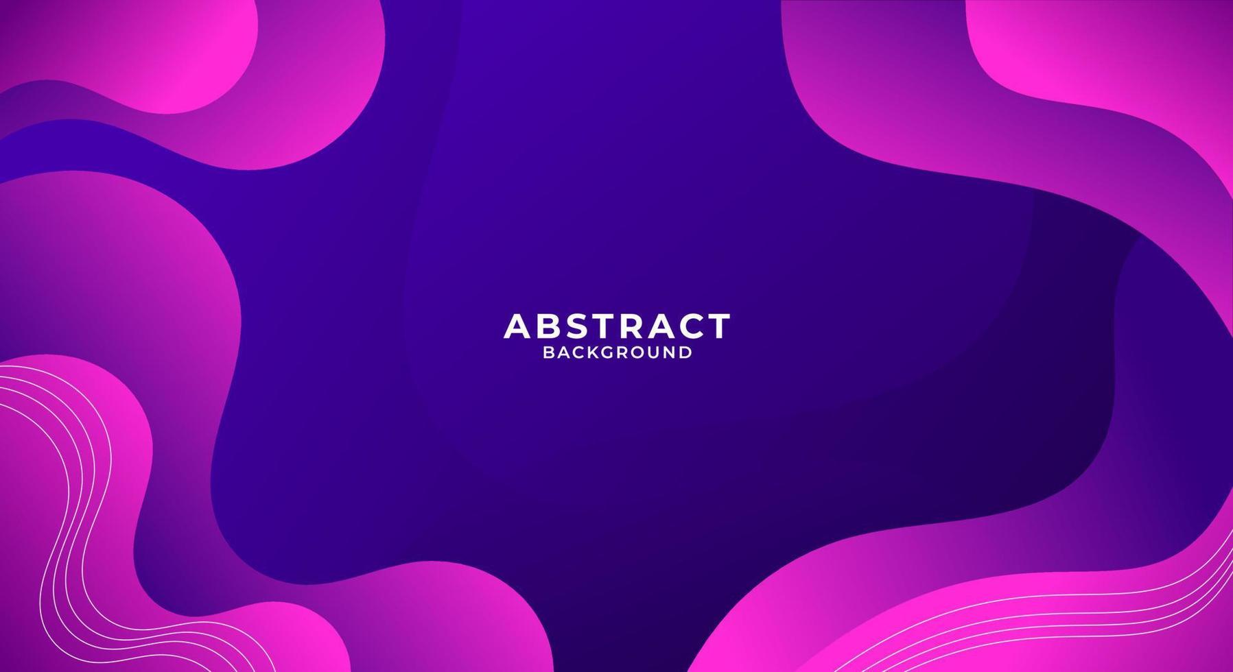 purple gradient wavy background vector