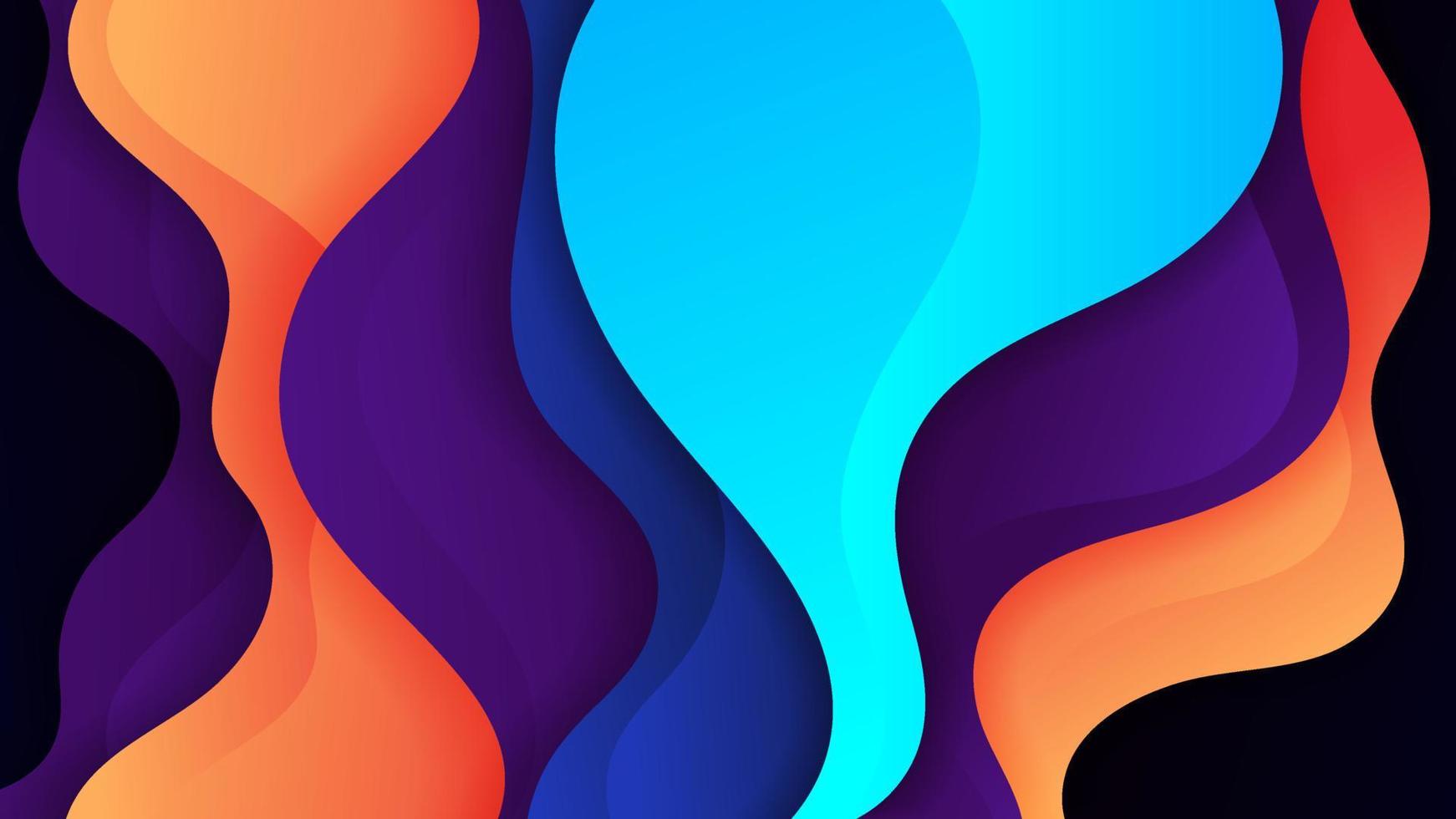 Vector abstract background with gradient color and dynamic shadow on background. Vector background for wallpaper. Eps 10