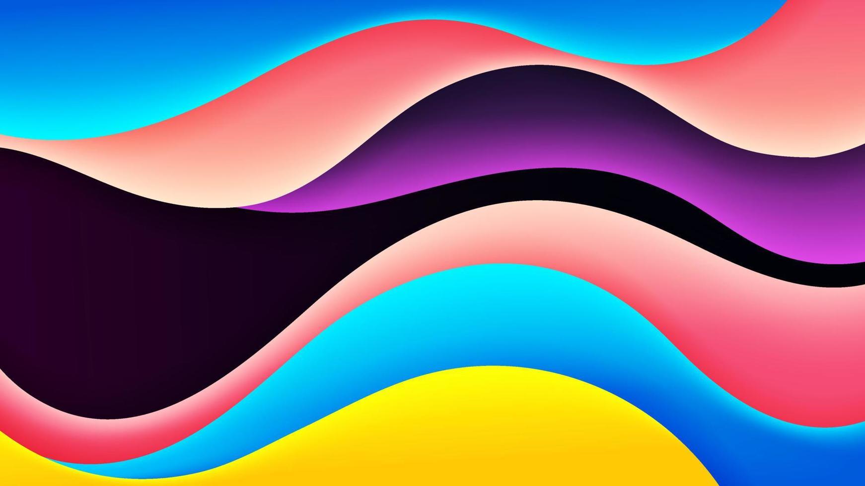 Vector abstract background with gradient color and dynamic shadow on background. Vector background for wallpaper. Eps 10