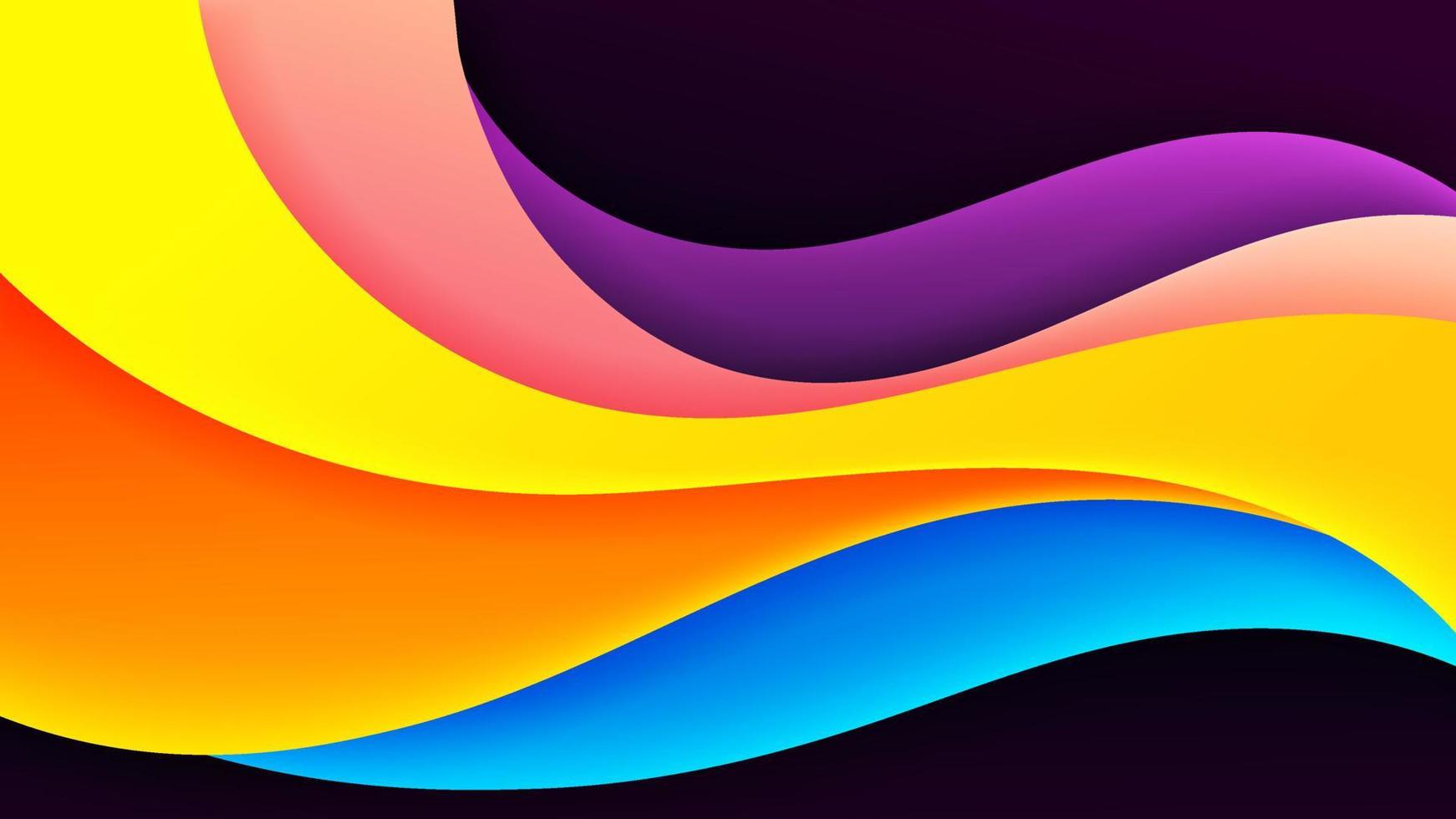 Vector abstract background with gradient color and dynamic shadow on background. Vector background for wallpaper. Eps 10