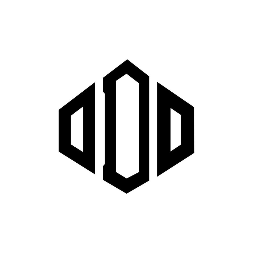 Diseno De Logotipo De Letra Odo Con Forma De Poligono Odo Poligono Y Diseno De Logotipo