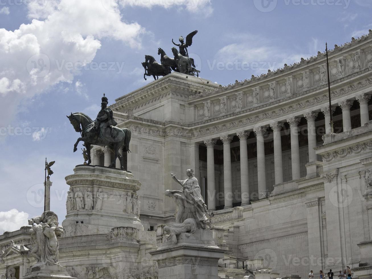 the city of rome in italy photo