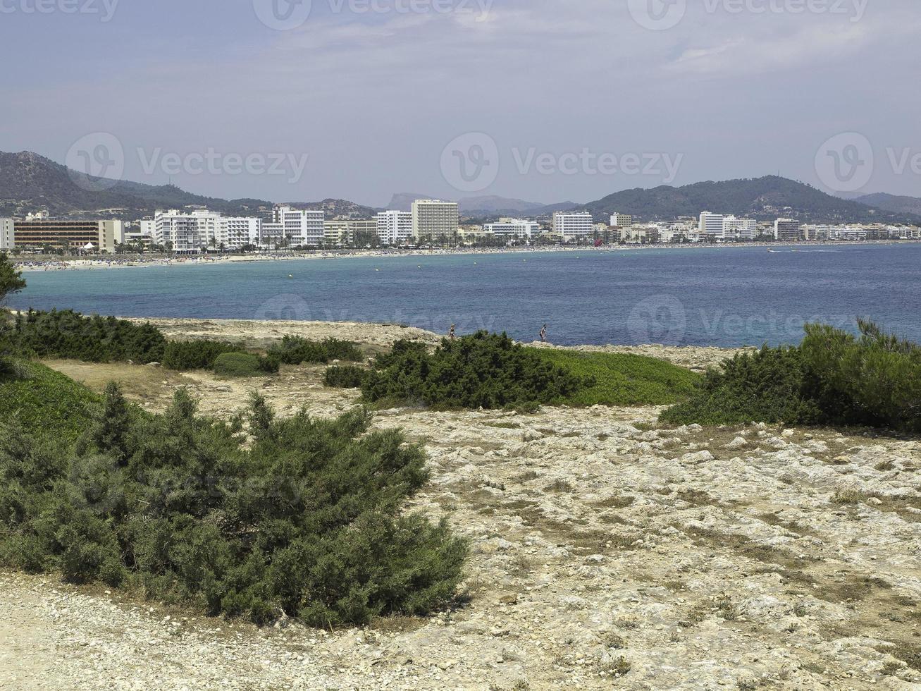 Mallorca island in spain photo