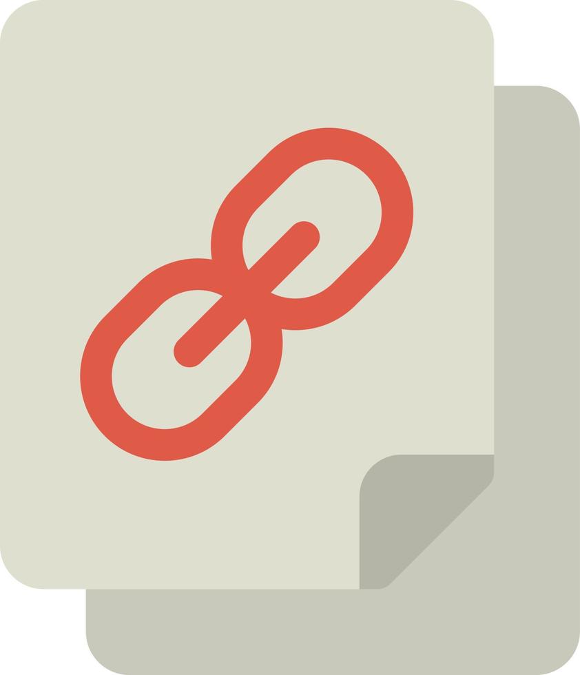 Link Flat Icon vector