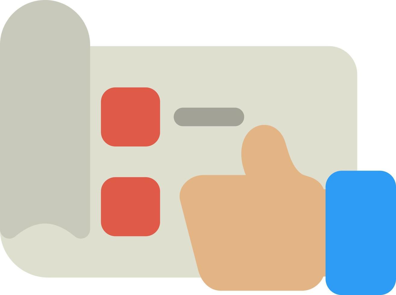 Agree Flat Icon vector