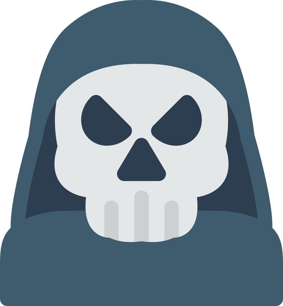 Grim Reaper Flat Icon vector