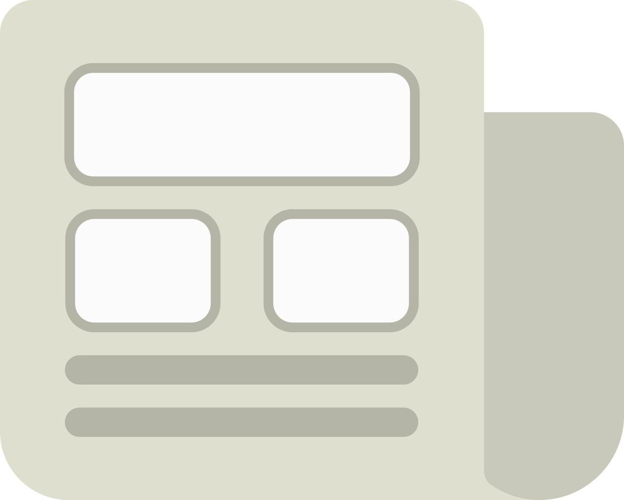 Newspaper Flat Icon vector