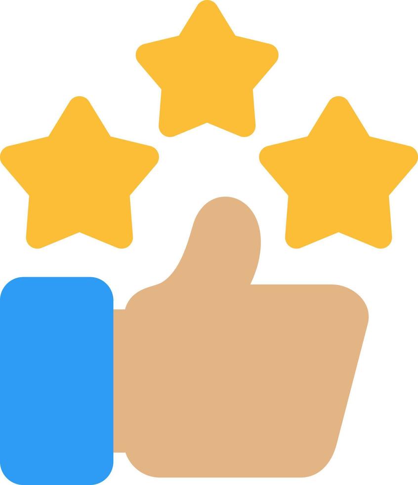 Rating Flat Icon vector