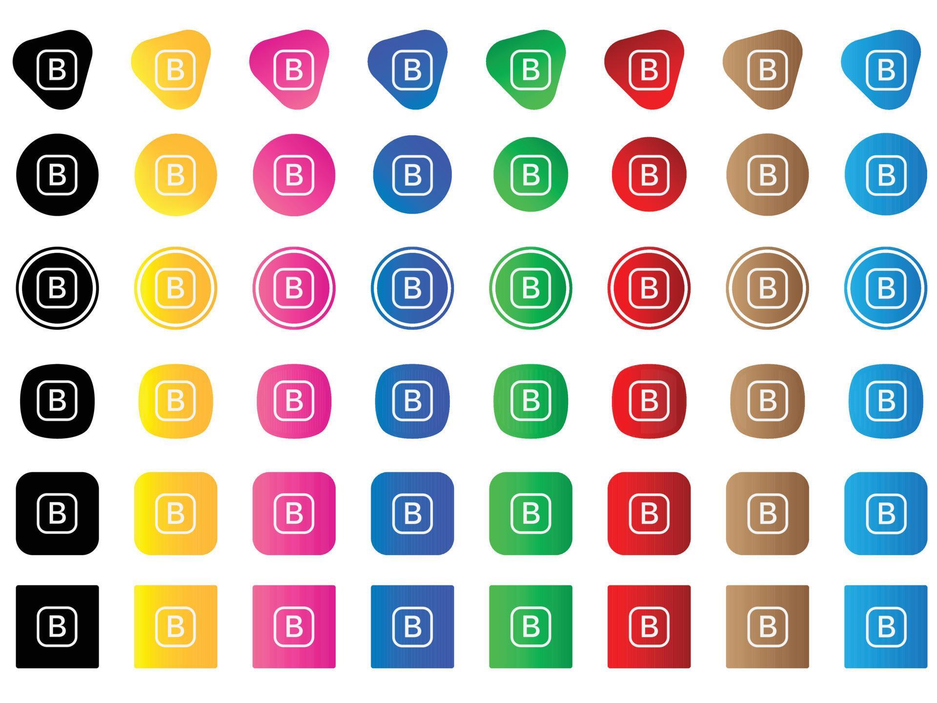 bootstrap icon . web icon set . icons collection. Simple vector ...