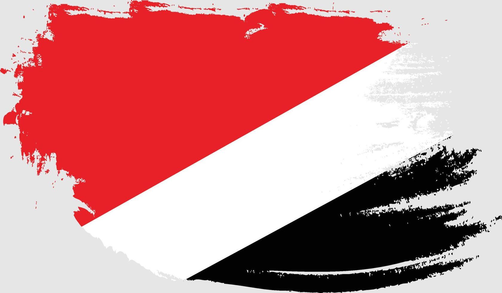 sealand Principality of Sealand flag with grunge texture vector