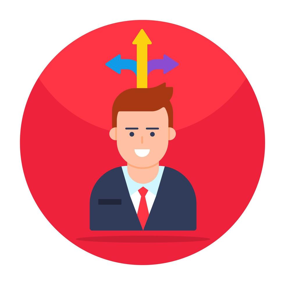 A premium download icon of employee skills vector