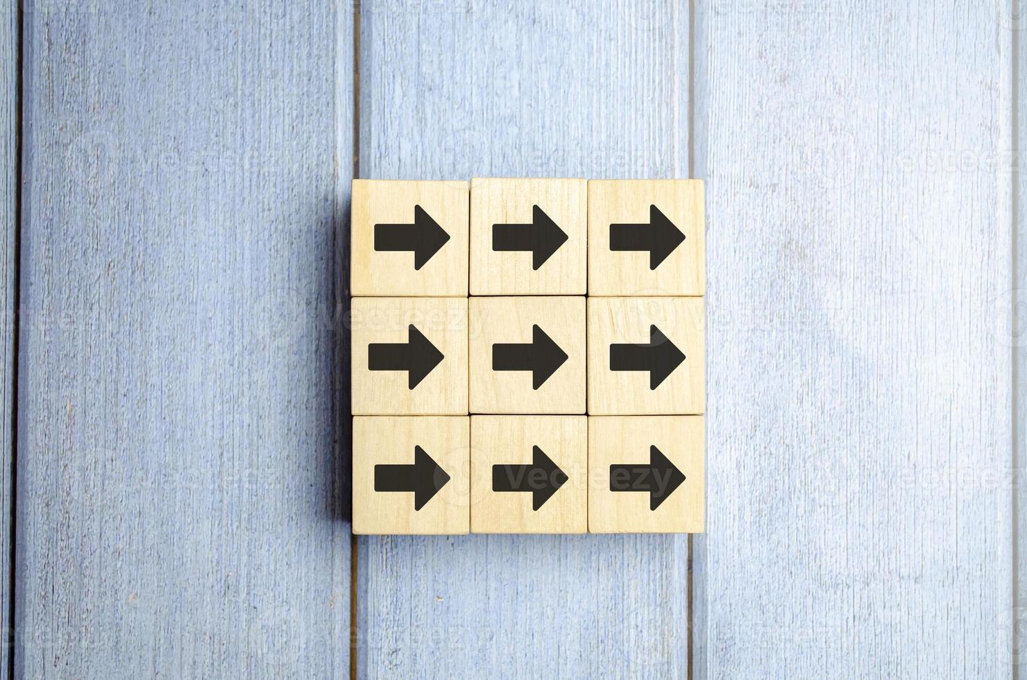 Different thinking and Business and technology disruption concept photo